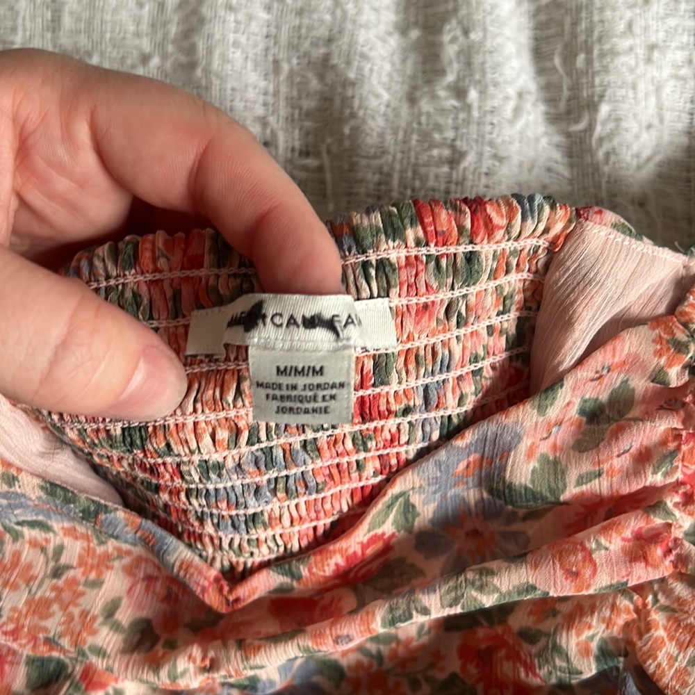 American Eagle Outfitters Floral Top - Picture 2 of 3
